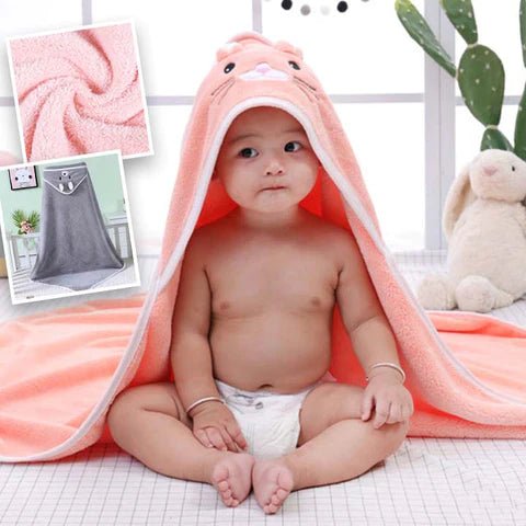 Cape de bain bébé | SMYLECAP™ - Bébé Mère Veille