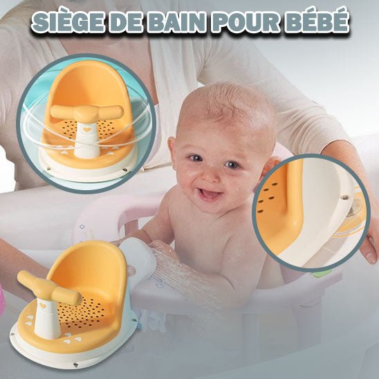 SIÈGE DE BAIN BEBE | SAGBATH™ - Bébé Mère Veille